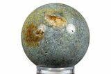 Polished Cosmic Jasper Sphere - Madagascar #330130-1